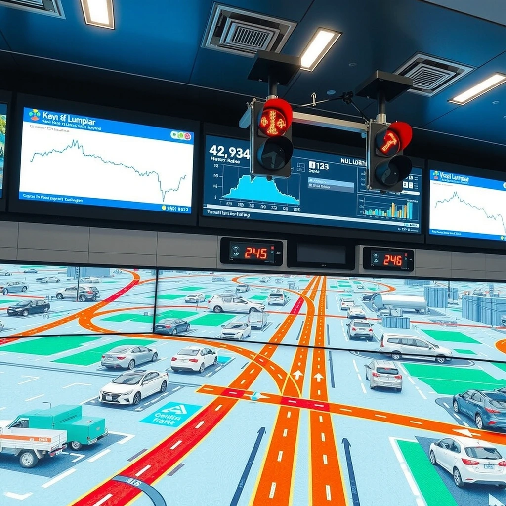 Kuala Lumpur smart city traffic management system