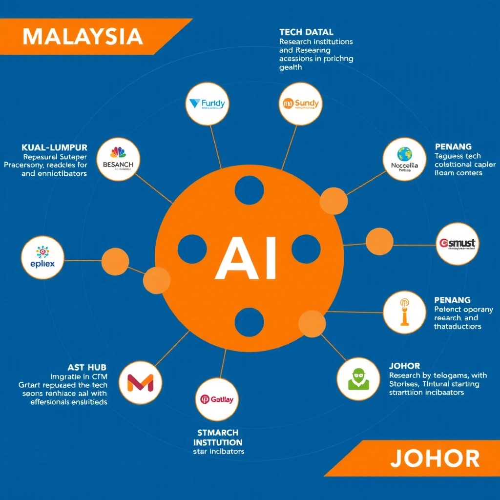 Malaysia AI innovation ecosystem map